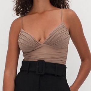 Aritzia v neck luxor bodysuit